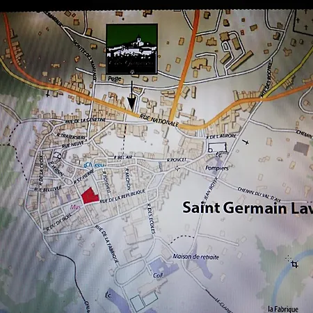Gæstehus Clos Germanois Entre Clermont, Lyon ,st Etienne A89 Sortie 32 3*